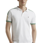 Louppe Men's Cotton Slim Fit Polo T-Shirt with Fastness