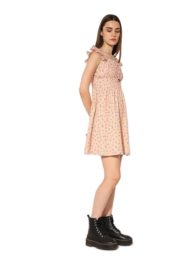 ONLY Women's Cotton A-Line Mini Dress - Image 4