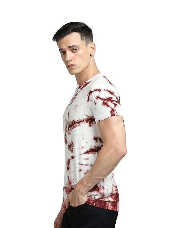 JACK & JONES Men's Printed Regular Fit Crew Neck T-Shirt - Image 5