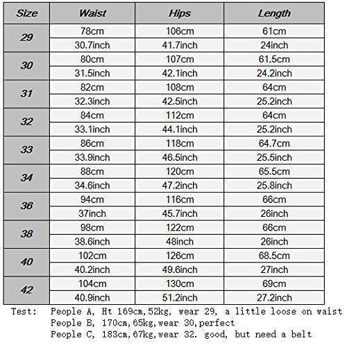 Men`s Cargo Denim Biker Jeans Shorts With Zippers - Image 2