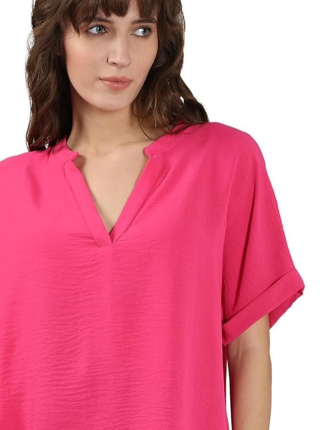 VERO MODA Extended Sleeves V-Neck Regular Top - Image 2