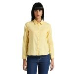 Pepe Jeans Women's Cotton Regular Fit Shirt