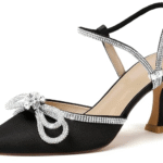 Susanny Women Elegant Summer Open Toe Buckle Bowknot Sandals