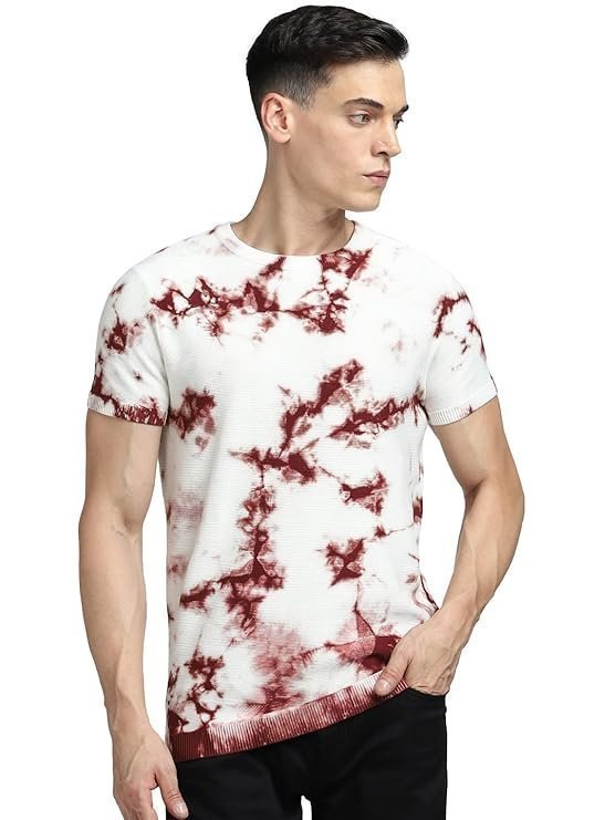 JACK & JONES Men's Printed Regular Fit Crew Neck T-Shirt - Image 6