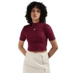 Tommy Hilfiger Women's Badge Cropped Fit Top