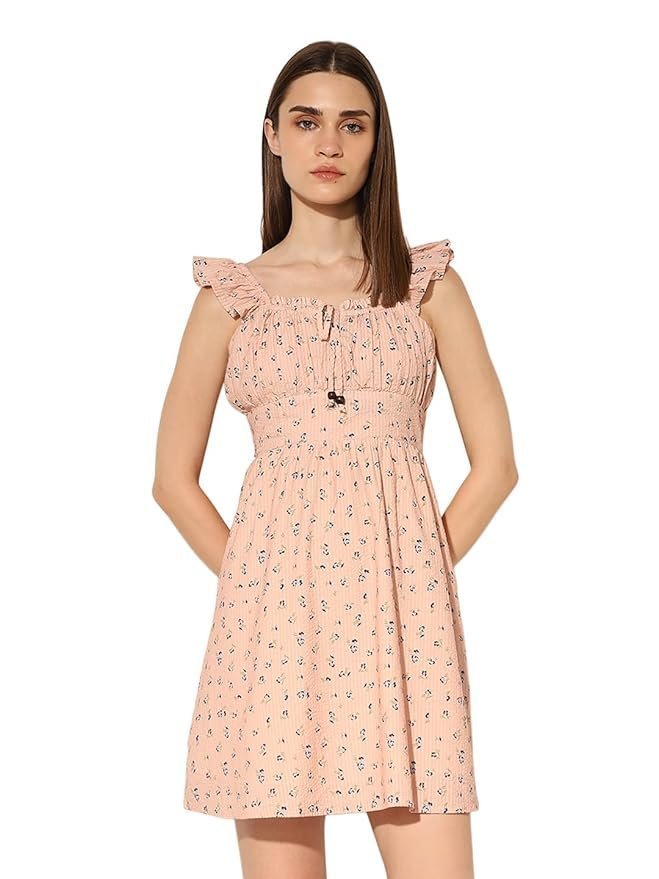ONLY Women's Cotton A-Line Mini Dress - Image 6