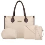 LEGAL BRIBE Textured Tote Bag Combo Of 4