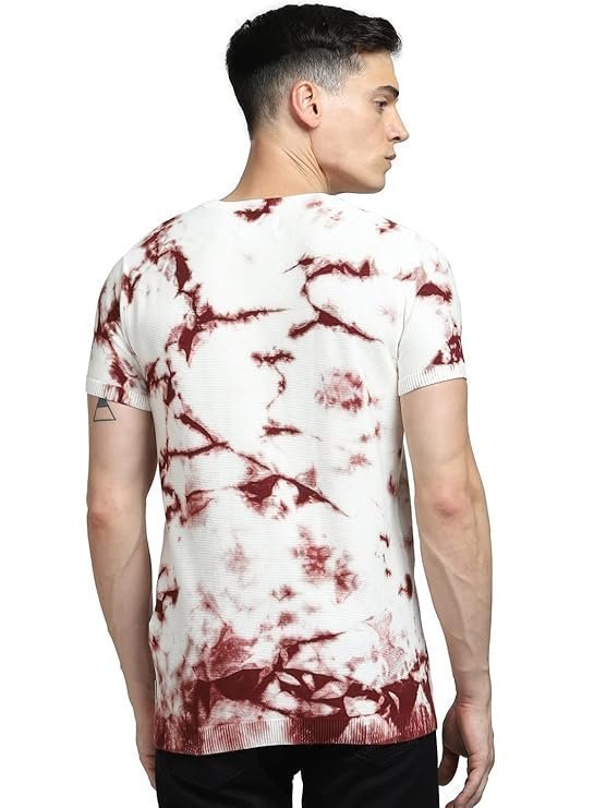 JACK & JONES Men's Printed Regular Fit Crew Neck T-Shirt - Image 4