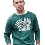 Traditional Bottle Green Republic of Ireland Sweatshirt