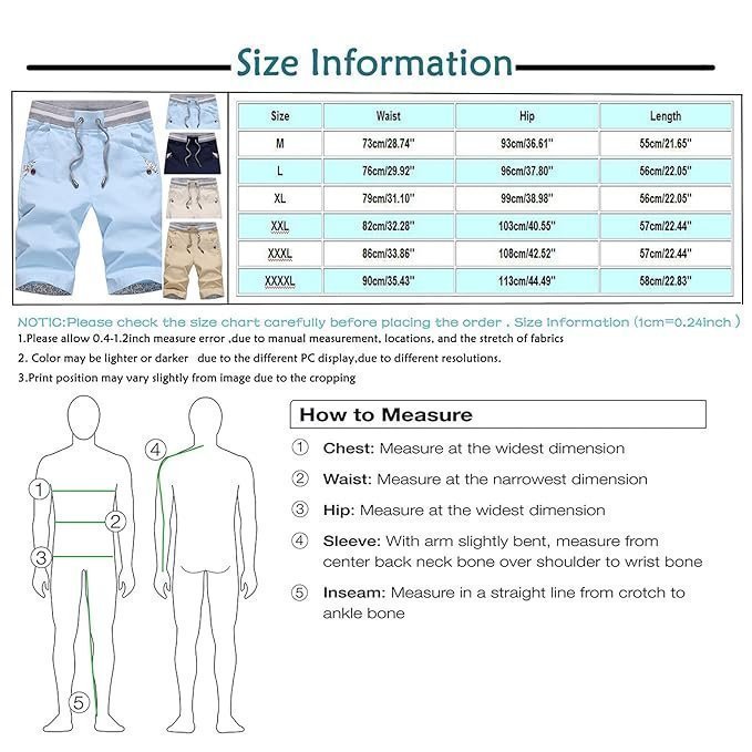 Men's Shorts Summer Casual Baggy Shorts Fashionable Loose Pure Cotton Colour Shorts - Image 2