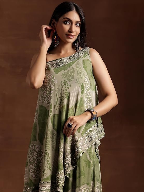 Libas Silk Blend Women's Co-Ords Set - Image 5