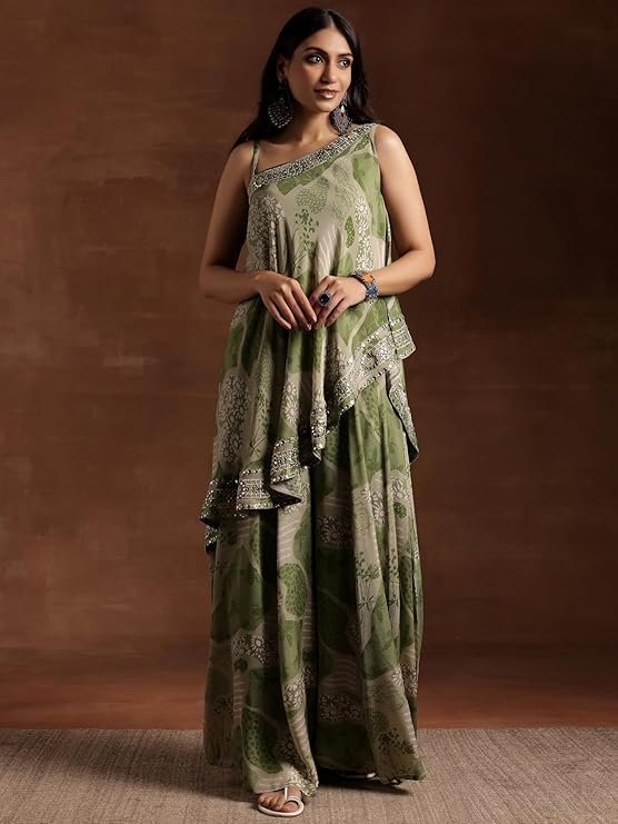 Libas Silk Blend Women's Co-Ords Set - Image 6