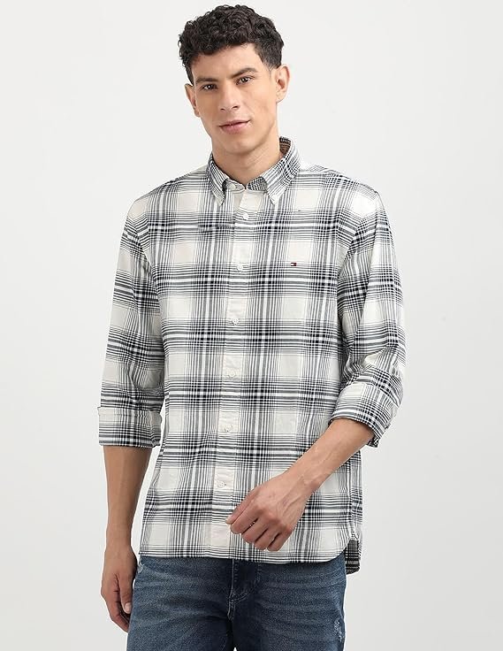 Hil Figer Men's Regular Fit Shirt - Image 3