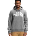Men's Half Dome Pullover Hoodie, TNF Medium Grey Heather/TNF White