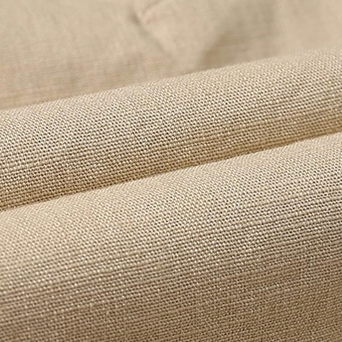 Men's Shorts Summer Casual Baggy Shorts Fashionable Loose Pure Cotton Colour Shorts - Image 3