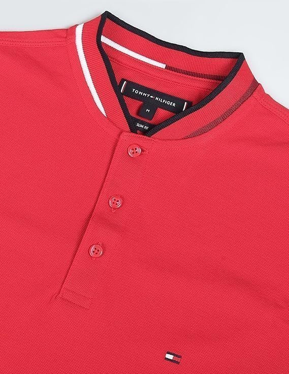 TOH Men's Cotton Graphic Slim Fit Polo - Image 6